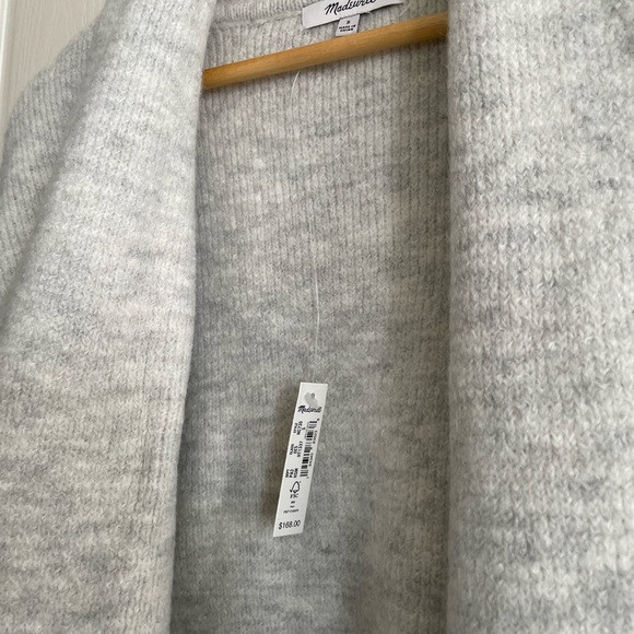 MADEWELL Glenridge Shawl-Collar Sweater Coat - Picture 9 of 9